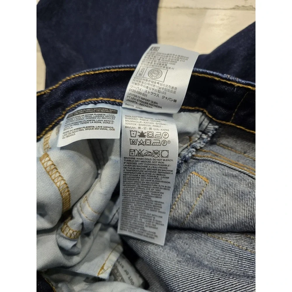 Levis 517 Mens Bootcut Jeans Indigo Blue Denim W38 L30 Mexico Made‎ 00517-0217